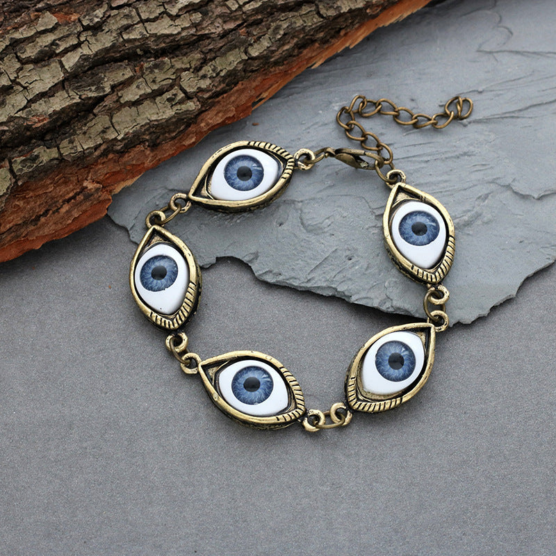 Damen Armband Angel Demon's Blue Eye bylotrend