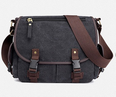 Herren Segeltuch Umhängetaschen -Kuriertaschen Multifunktionale Taschen bylotrend