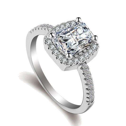Zirkonring Diamantring bylotrend