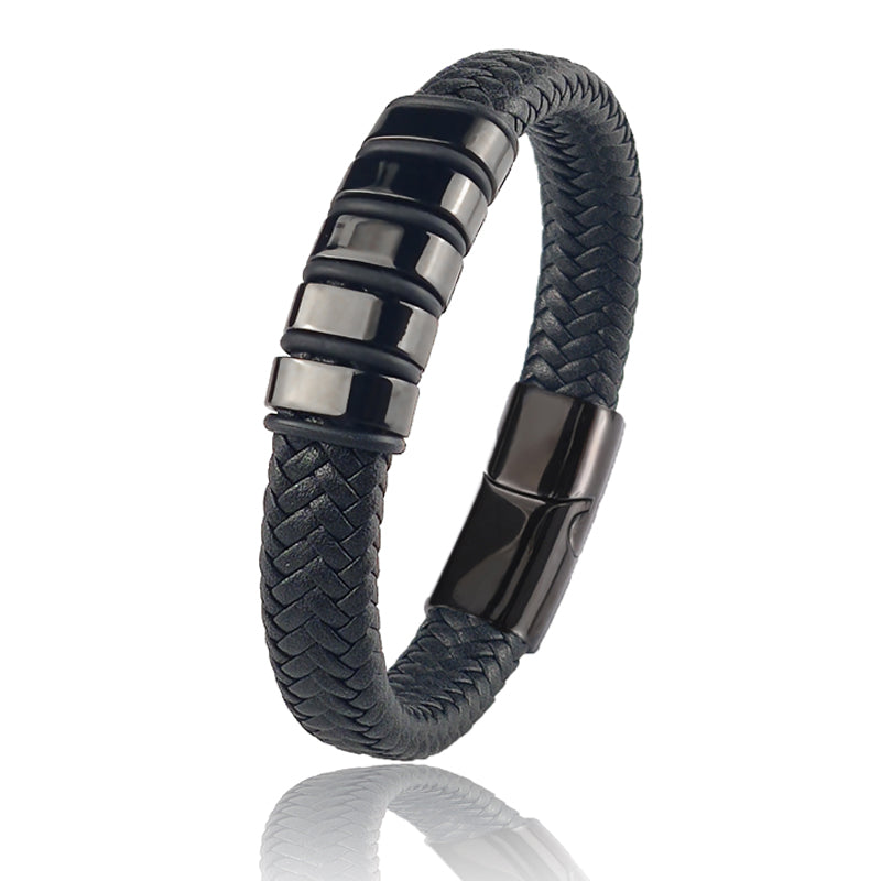 Herren Lederarmband Anker – bylotrend