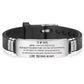 Armband An meinen Sohn Tochter Mutter bylotrend