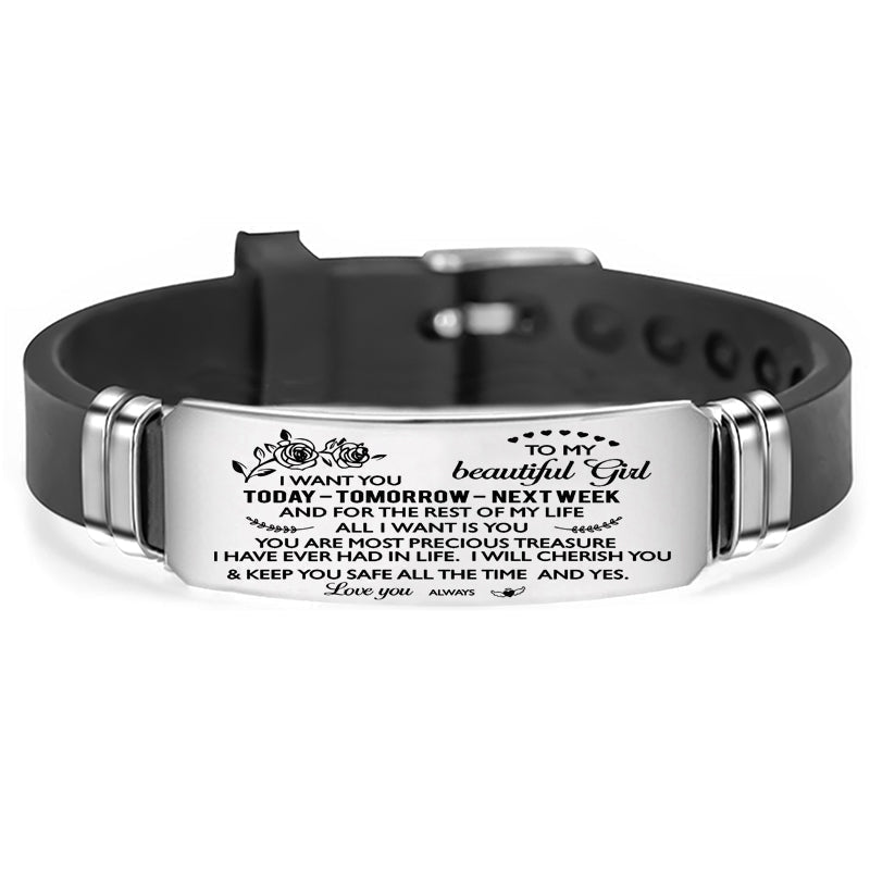 Armband An meinen Sohn Tochter Mutter bylotrend