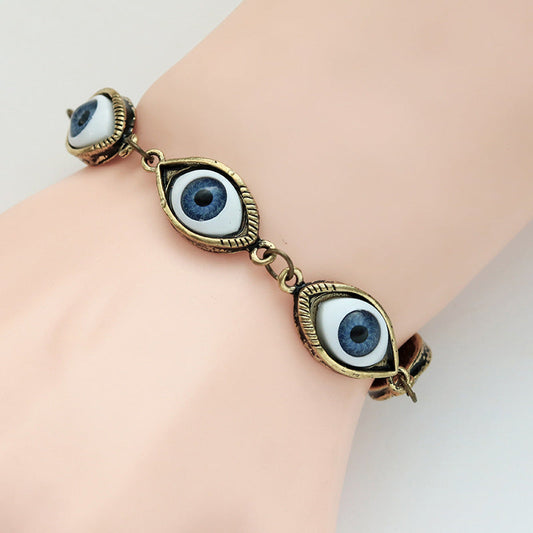 Damen Armband Angel Demon's Blue Eye bylotrend