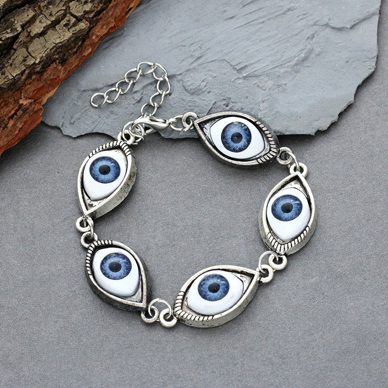 Damen Armband Angel Demon's Blue Eye bylotrend