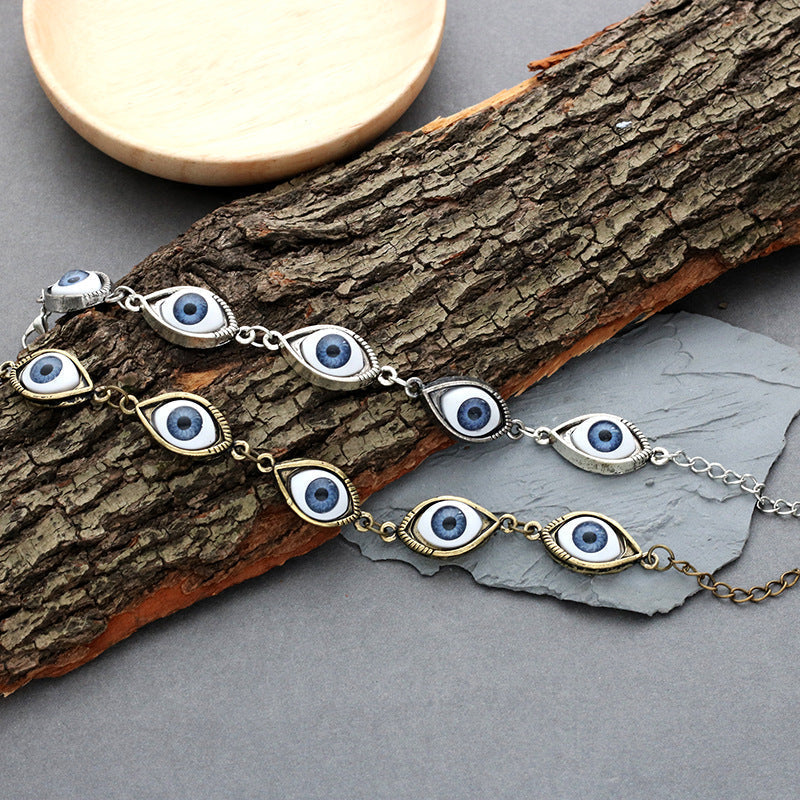 Damen Armband Angel Demon's Blue Eye bylotrend