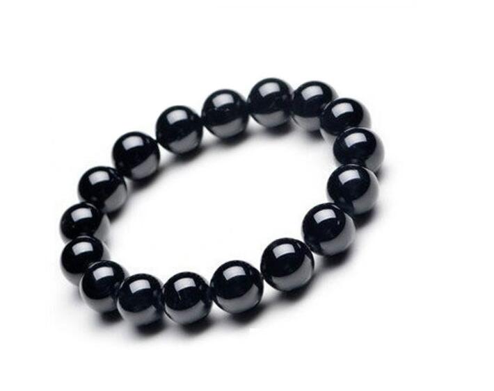 Damen Armband Natürlicher rosafarbener Kristallarmband-Hibiskus bylotrend