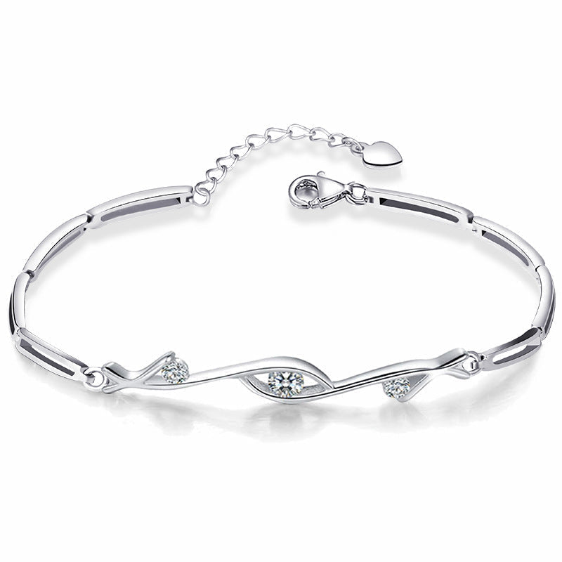 Damen Armband Silber 925 Zirkonia bylotrend