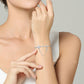 Damen Armband -Versilberte Kette-Woman Bracelet bylotrend