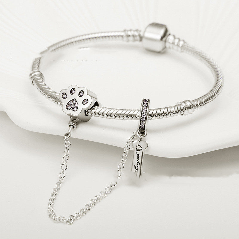 Damen Armband -Versilberte Kette-Woman Bracelet bylotrend