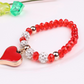 Damen Armband mit Herz - Elastisches Kristall Armband bylotrend
