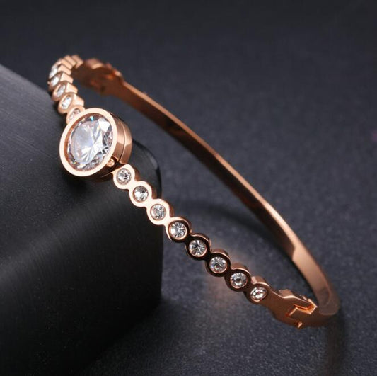 Damen Charm Armband - Armbänder Roségold bylotrend