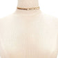 Damen Halskette Blatt in Silber oder Golden bylotrend