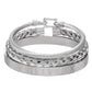 Damen + Herren Armbandset aus Titan Stahl - Armband Set bylotrend