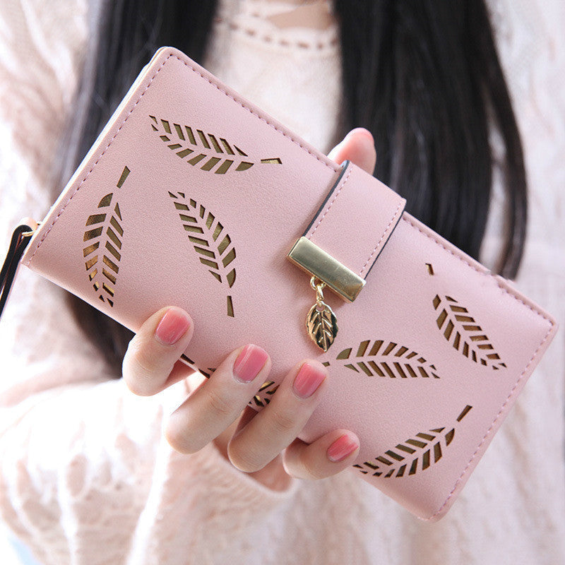 Damen Lange Handtasche Brieftasche Geldbeutel bylotrend