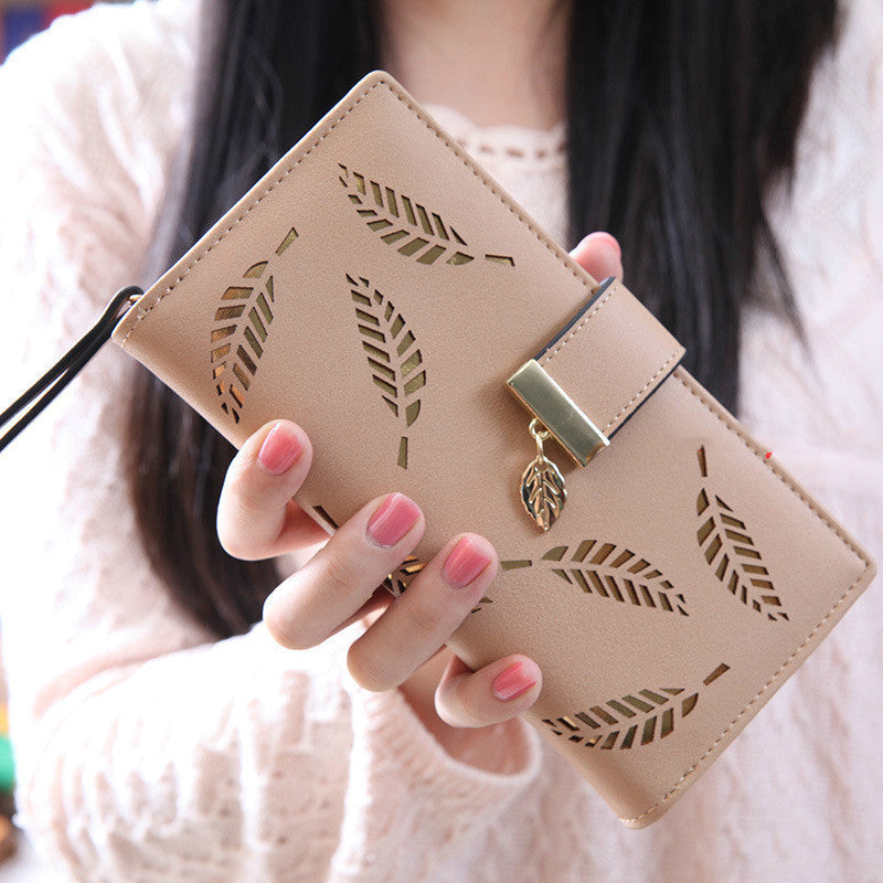 Damen Lange Handtasche Brieftasche Geldbeutel bylotrend