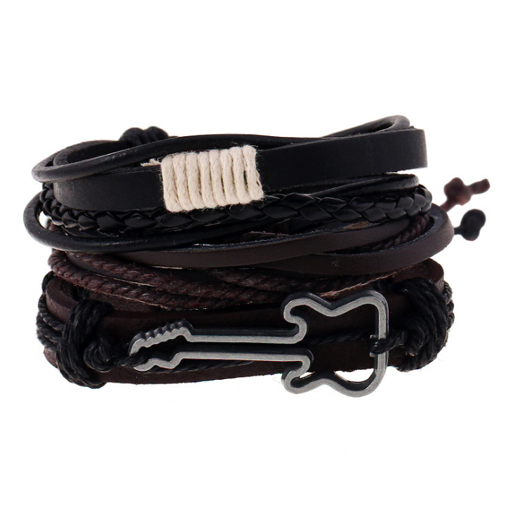 Damen Mode Perlen Lederarmbänder und Armbänder bylotrend
