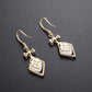 Damen Ohrringe 14k Gold bylotrend