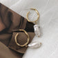 Damen Ohrringe Mit Perlen bylotrend