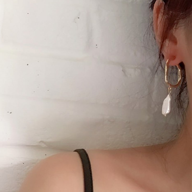 Damen Ohrringe Mit Perlen bylotrend