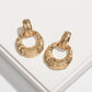 Damen Retro Ohrring Silber bylotrend