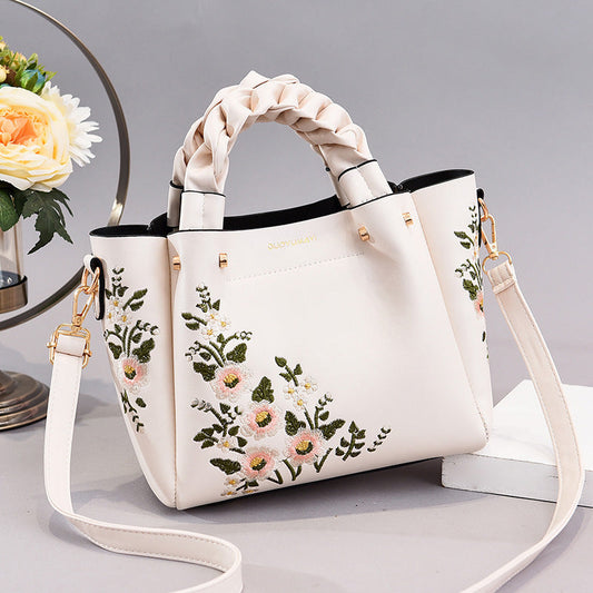 Damen Shopping Umhängetasche Tragetasche bylotrend
