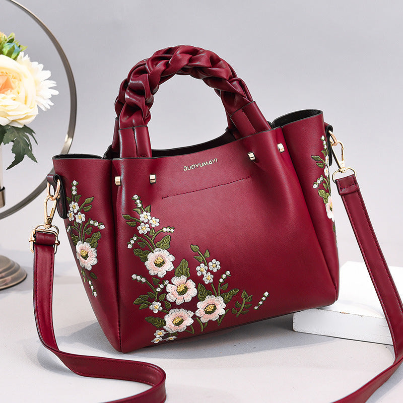 Damen Shopping Umhängetasche Tragetasche bylotrend