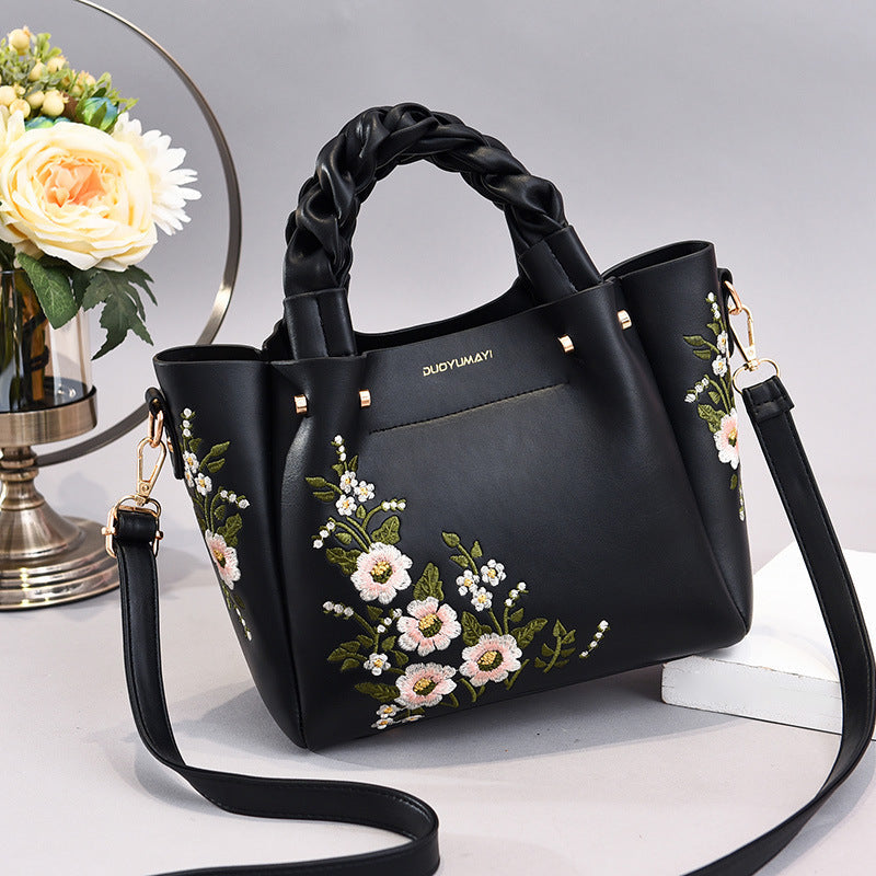 Damen Shopping Umhängetasche Tragetasche bylotrend