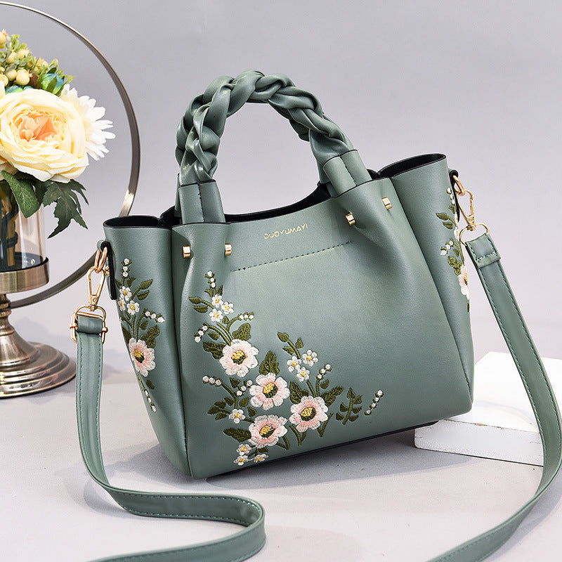 Damen Shopping Umhängetasche Tragetasche bylotrend