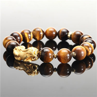 Damen Tigerauge Armband bylotrend