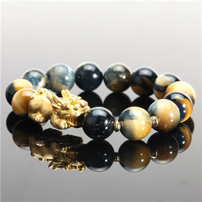 Damen Tigerauge Armband bylotrend