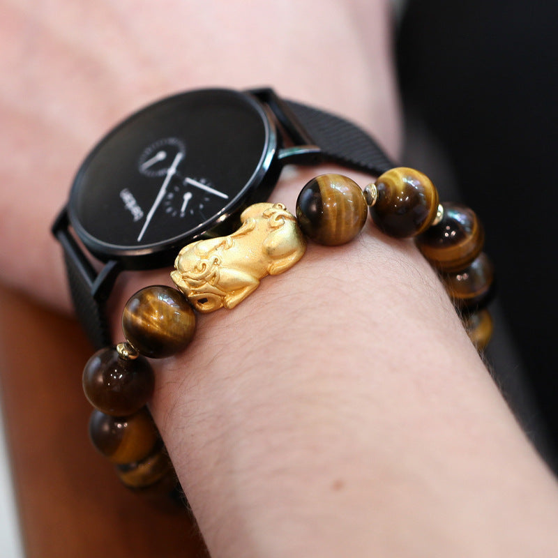 Damen Tigerauge Armband bylotrend