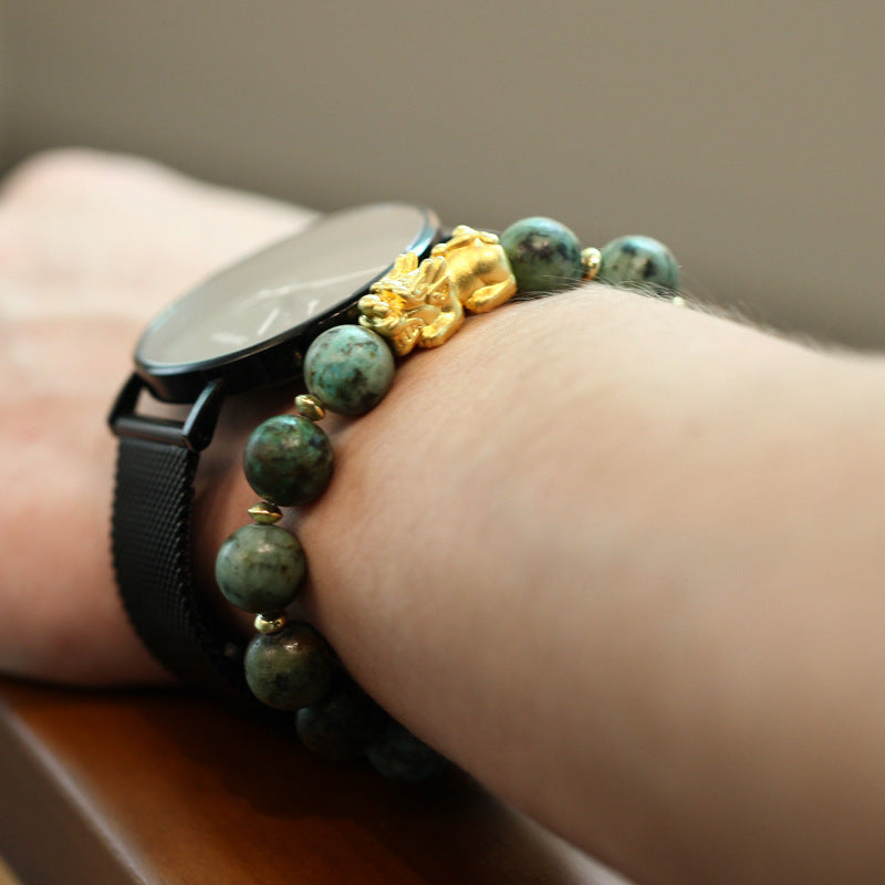 Damen Tigerauge Armband bylotrend