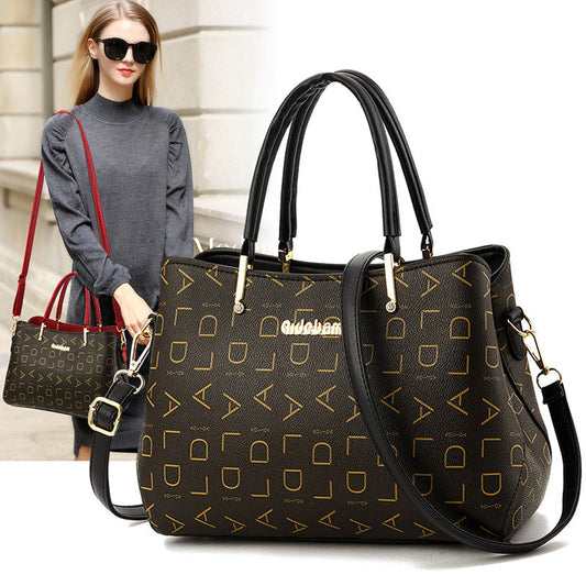 Damen Umhängetasche in Schwarz -Messenger Bag Black bylotrend