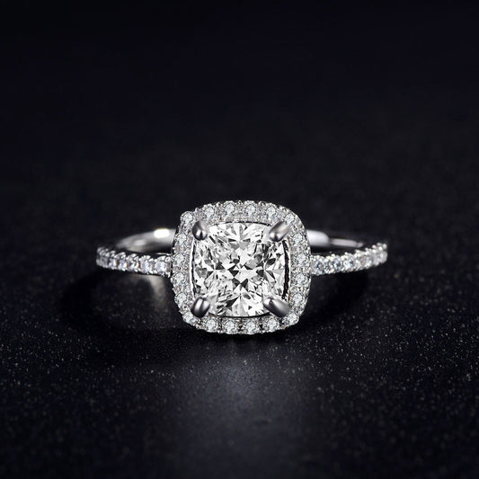 Damenring  Silber mit Stein Elegant bylotrend