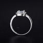 Damenring  Silber mit Stein Elegant bylotrend