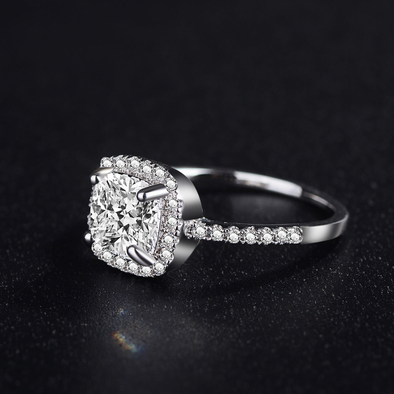 Damenring  Silber mit Stein Elegant bylotrend