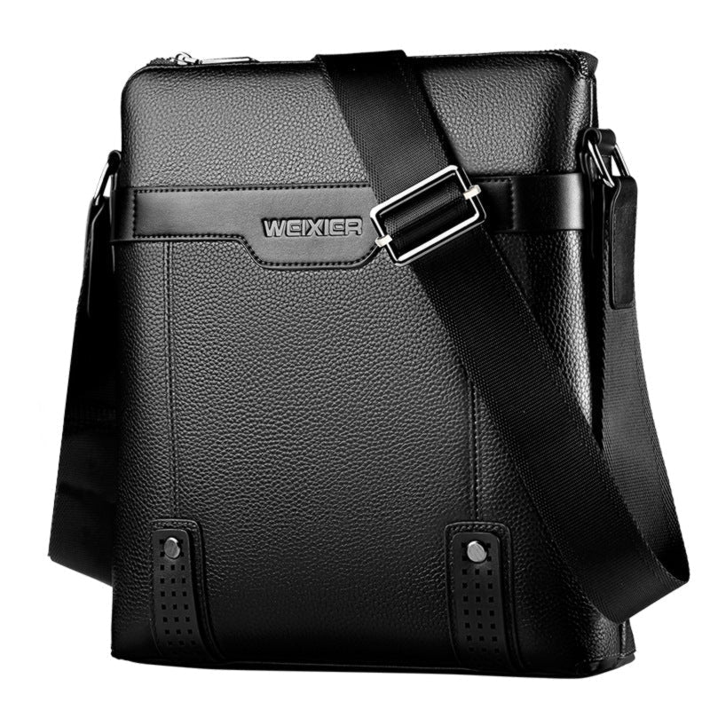 Fashion PU Leather Men Messenger Bags bylotrend