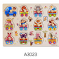 Frühkindliche Bildung Puzzle Tier Alphabet Kognition Holzspielzeug bylotrend