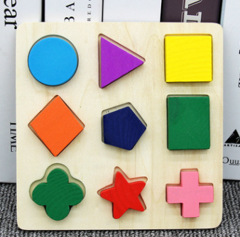 Frühkindliche Bildung Puzzle Tier Alphabet Kognition Holzspielzeug bylotrend