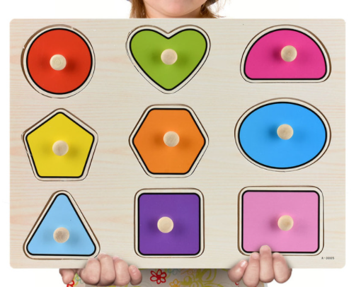 Frühkindliche Bildung Puzzle Tier Alphabet Kognition Holzspielzeug bylotrend