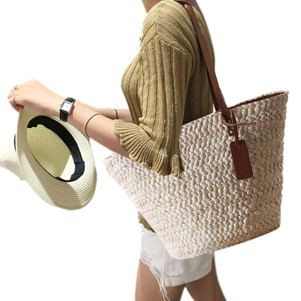 Gewebte Strandtasche für Damen bylotrend