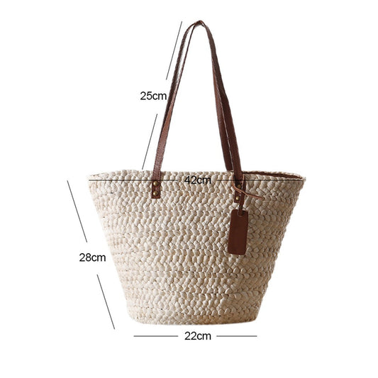 Gewebte Strandtasche für Damen bylotrend