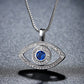 Halskette mit blauen Augen bylotrend
