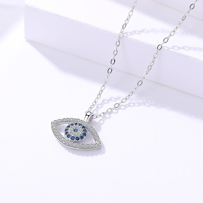 Halskette s925 Sterlingsilber-Schmuck  Dämonen-Augen bylotrend