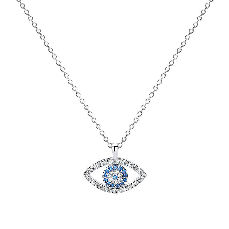 Halskette s925 Sterlingsilber-Schmuck  Dämonen-Augen bylotrend