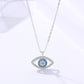 Halskette s925 Sterlingsilber-Schmuck  Dämonen-Augen bylotrend