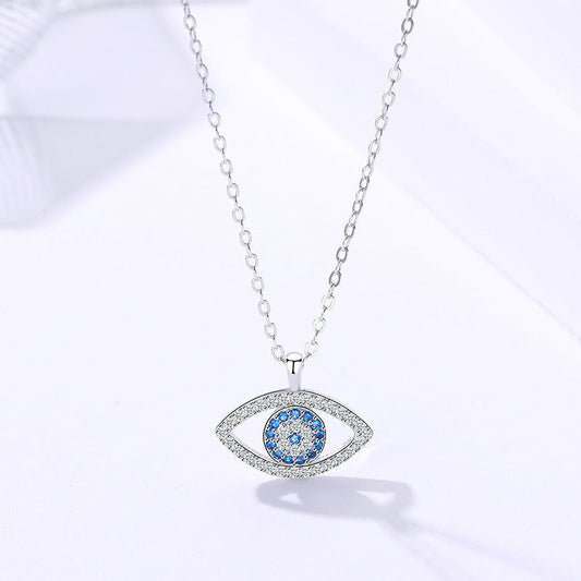 Halskette s925 Sterlingsilber-Schmuck  Dämonen-Augen bylotrend
