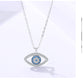 Halskette s925 Sterlingsilber-Schmuck  Dämonen-Augen bylotrend