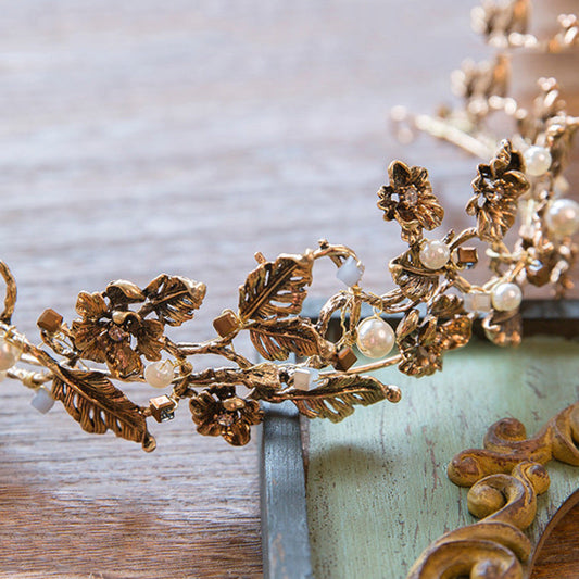 Handgefertigtes Stirnband, Krone, Schmuck, Kopfschmuck bylotrend