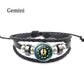 Herren Armband Leder Sternzeichen bylotrend
